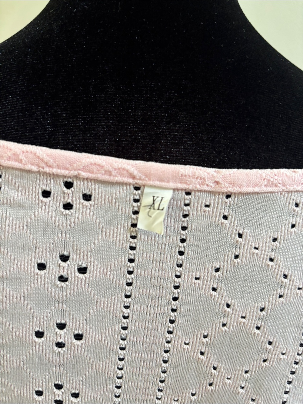 Light Pink Cold-Shoulder Top - Picture 4 of 6